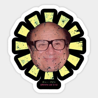 Danny Devito Retro Japanese Sticker